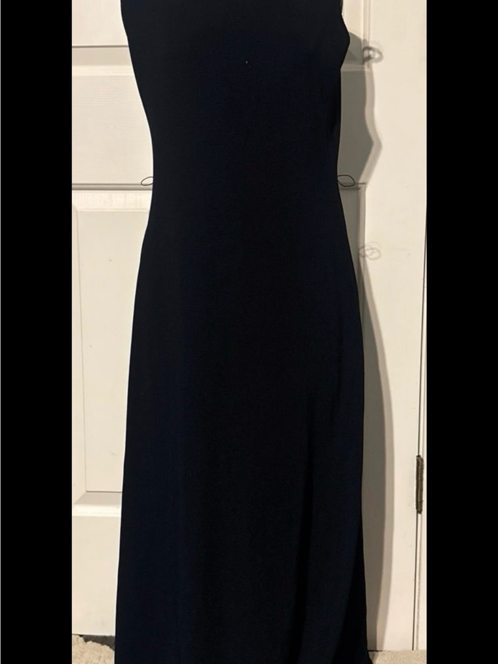 Ronni Nicole Classic Women's Black Maxi Dress - Ronni Nicole Sleek Evening Style